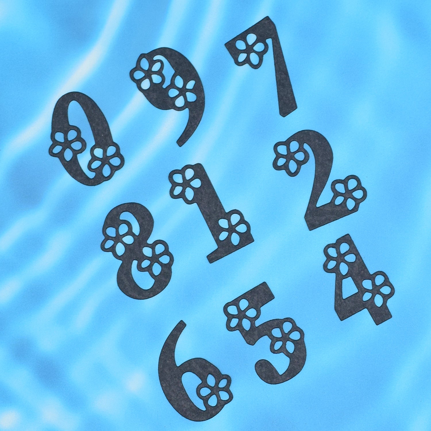 1pc Number Cutting Dies Metal Cutting Dies Embossing Stencils