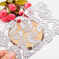 1pc Number Cutting Dies Metal Cutting Dies Embossing Stencils