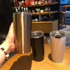304 Stainless Steel Vacuum Insulated Ice Cup For Car 20oz