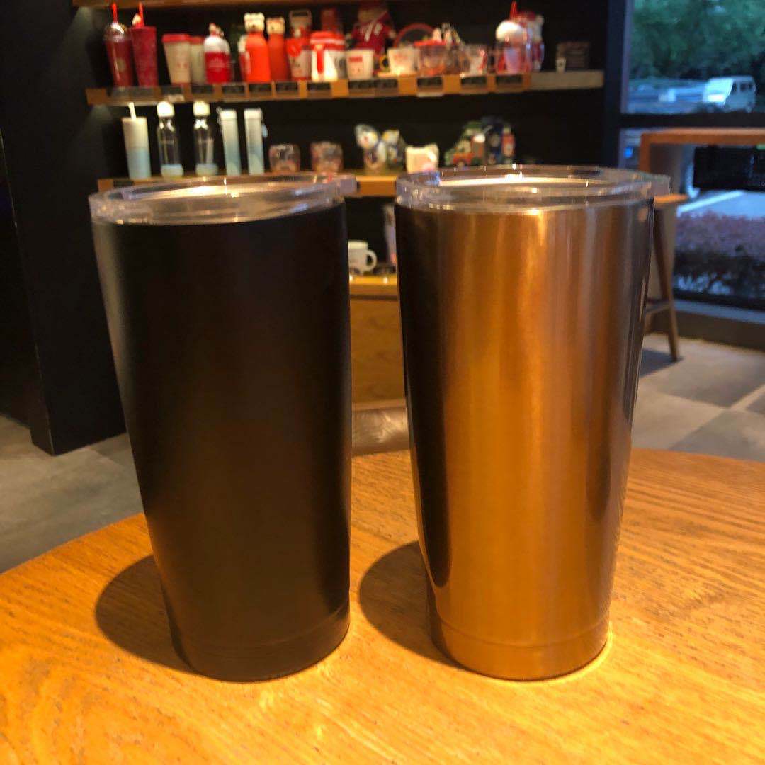 304 Stainless Steel Vacuum Insulated Ice Cup For Car 20oz