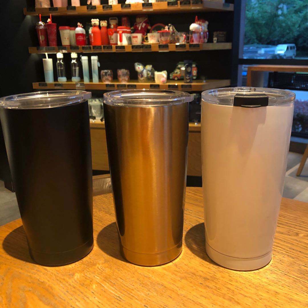 304 Stainless Steel Vacuum Insulated Ice Cup For Car 20oz