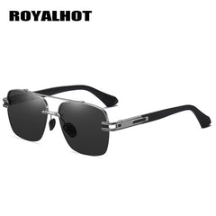 RoyalHot Men's Polarized Metal Driving Sunglasses Unisex