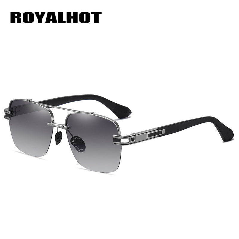 RoyalHot Men's Polarized Metal Driving Sunglasses Unisex