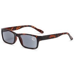 HD Gray Light Blocking UV PC Reading Glasses With Case