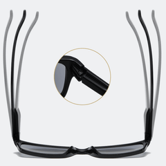 HD Gray Light Blocking UV PC Reading Glasses With Case