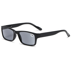 HD Gray Light Blocking UV PC Reading Glasses With Case