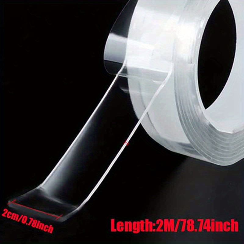 Transparent Nano Tape Removable Adhesive Double Sided Universal Disks Glue