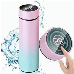 500ml Smart Insulation Bottle Digital Display Stainless Steel Thermal Cup