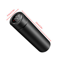 500ml Smart Insulation Bottle Digital Display Stainless Steel Thermal Cup