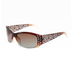 Flower Pattern Polarized Sunglasses UV400