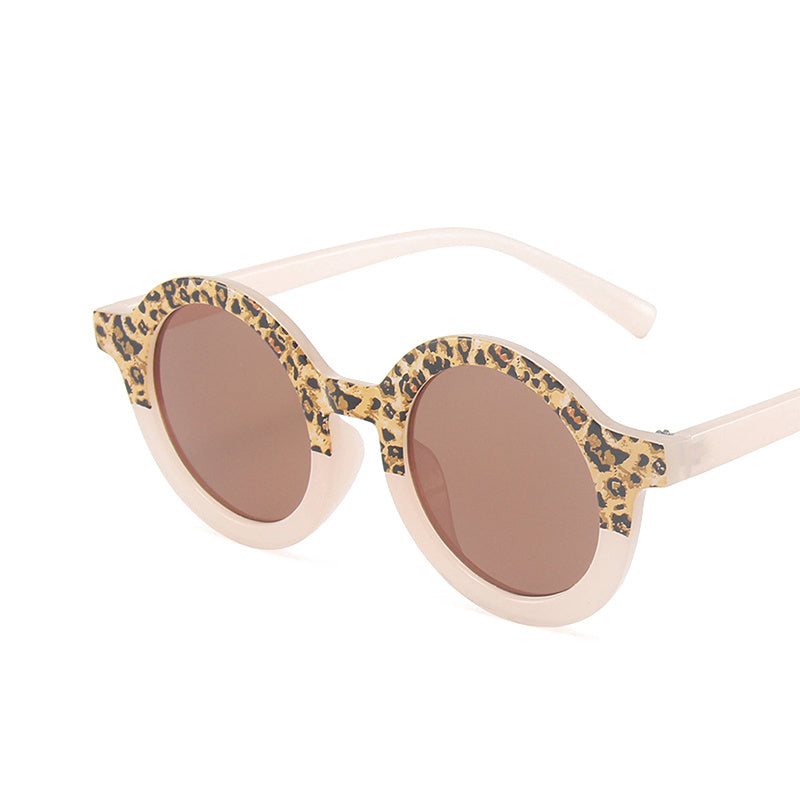 Round Sunglasses Men Women Kpop Block Glasses UV400