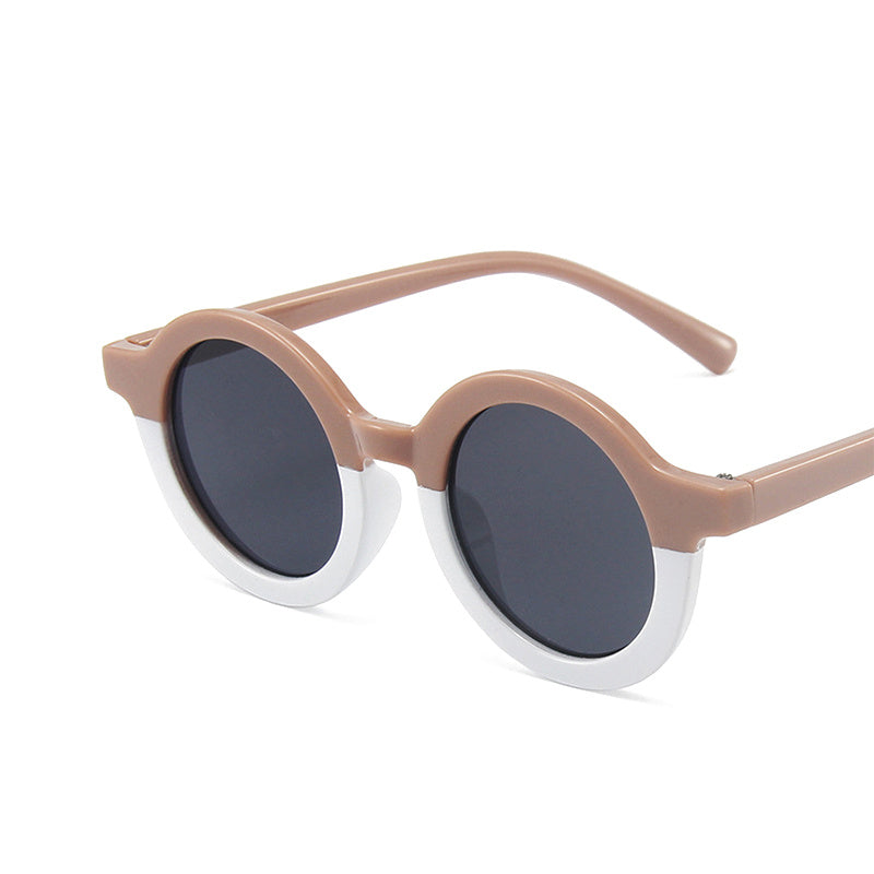 Round Sunglasses Men Women Kpop Block Glasses UV400