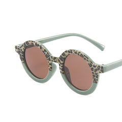 Round Sunglasses Men Women Kpop Block Glasses UV400