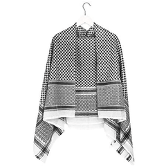 55Inch Men's Arab Shemagh Headscarf Muslim Keffiyeh Arabic Scarf