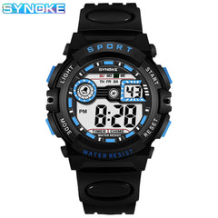 SYNOKE Student Electronic Watch Sports Waterproof Boy Watch