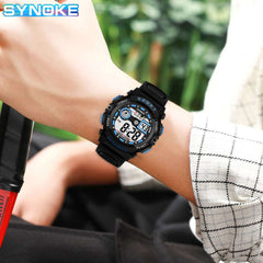 SYNOKE Student Electronic Watch Sports Waterproof Boy Watch