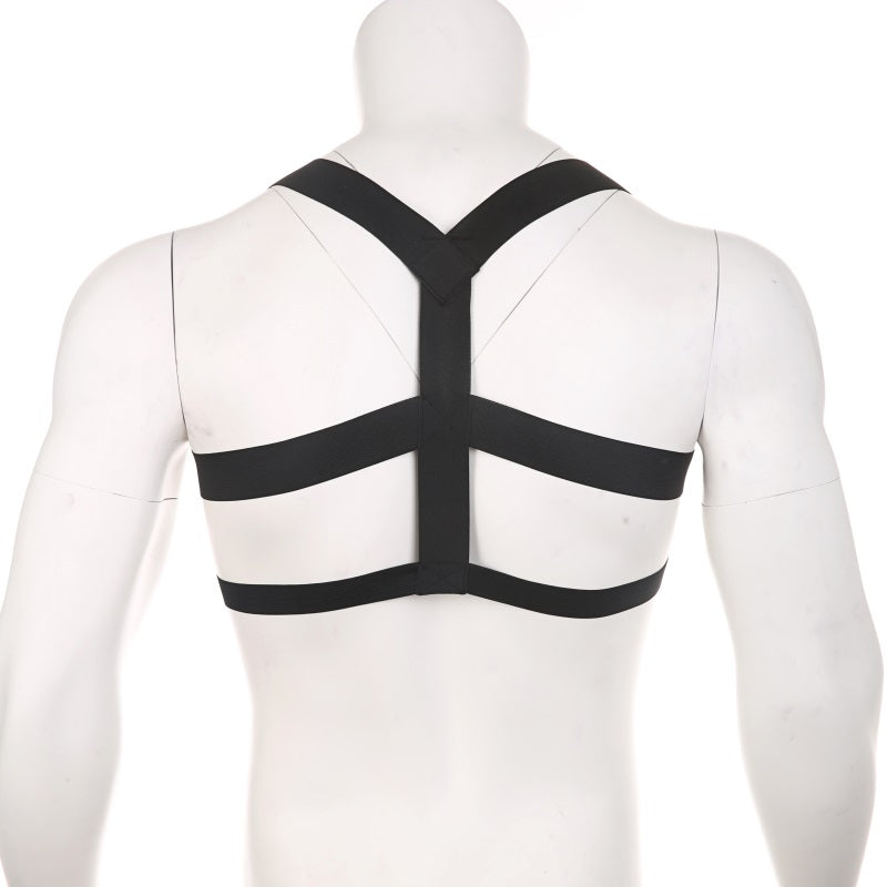 Men's Elastic Shoulder Harness for Cosplay Party Costume