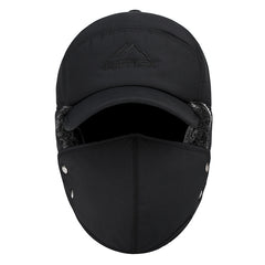 Winter Warm Windproof Thick Ski Cap Men's Ear Cover Soft Hot Cap