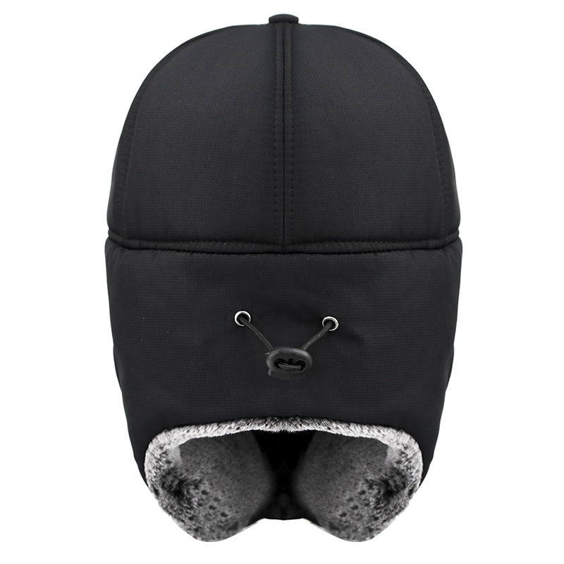 Winter Warm Windproof Thick Ski Cap Men's Ear Cover Soft Hot Cap