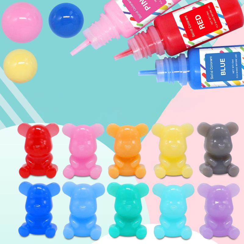 Macaroon Resin Pigment Liquid Colorant Dye Jewelry Making