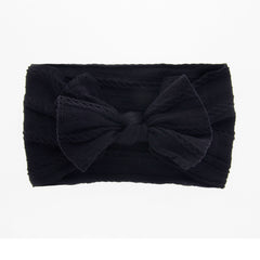 6pcs Soft Bowknot Headbands for Baby Girls