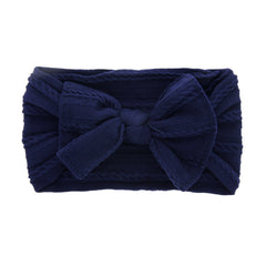6pcs Soft Bowknot Headbands for Baby Girls