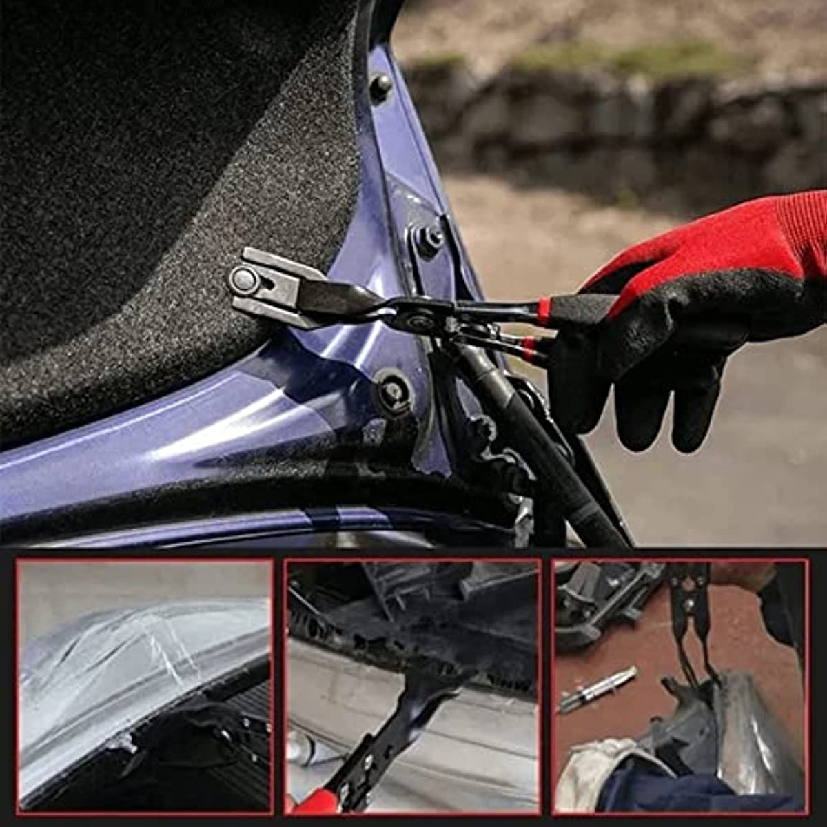 Plastic Rivet Snap Pliers Fastener Removal Plier Tool