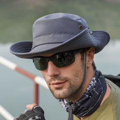 Men's Wide Brim Sun Visor Mountaineering Hat