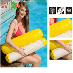 Inflatable Water Hammock Recliner Floating Swimming Mattress - Pool Party Toy