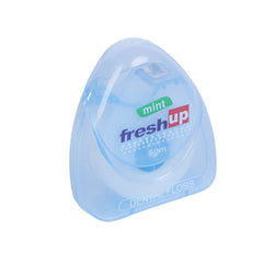 Portable Dental Floss Keychain 50m Thin Wax Floss Mint Flavored Teeth Cleaning
