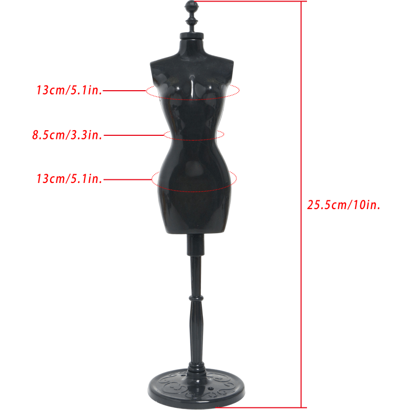 1 Pc Doll Clothes Display Holder Mannequin Stand For 1 6 Dolls 12'' Doll Girls