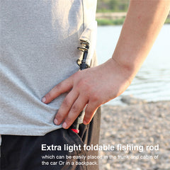 Telescopic Carbon Fiber Fishing Rod for Saltwater Freshwater Fishing