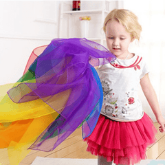 3pcs 6pcs Kids Dance Candy Scarf - Random Game Small Scarf