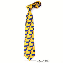 Funny Duck Tie Men's Formal Wear Groom's Tie Creative Gift
