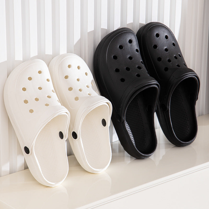 Unisex Lightweight Comfy Clogs Hollow Out Non Slip Garden Shoes