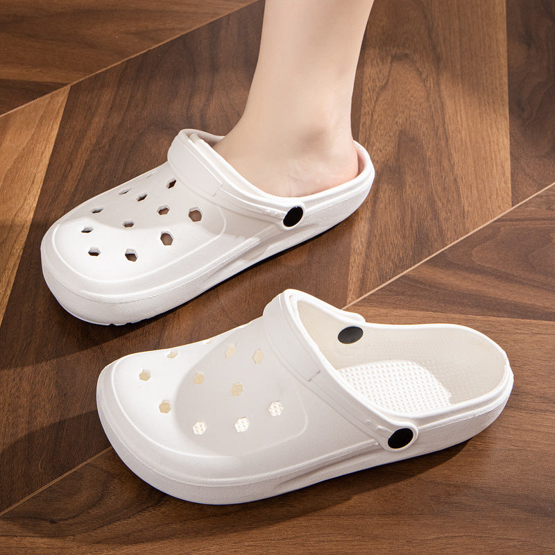 Unisex Lightweight Comfy Clogs Hollow Out Non Slip Garden Shoes