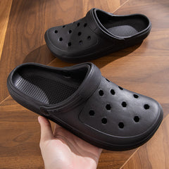 Unisex Lightweight Comfy Clogs Hollow Out Non Slip Garden Shoes