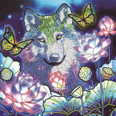 Wolf 5D Diamond Painting Kit Home Wall Decor