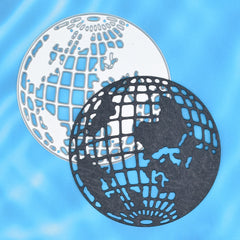 Earth Die Cuts Globe Shape Cutting Die For Card Making Scrapbooking DIY Crafts