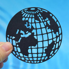 Earth Die Cuts Globe Shape Cutting Die For Card Making Scrapbooking DIY Crafts
