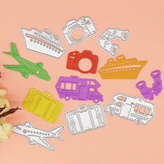 1pc Travel Transportation Die Cuts Metal Cutting Die For DIY Crafts