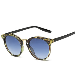 Vintage Round Sunglasses UV400 Protection