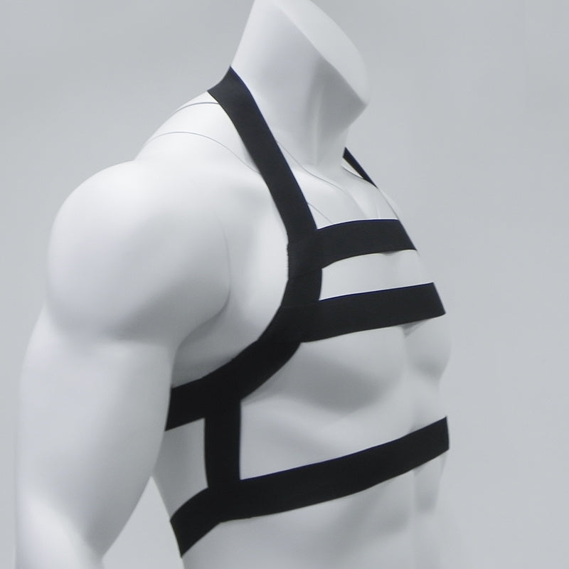 Men's Chest Harness Shoulder Strap Exotic Lingerie Clubwear