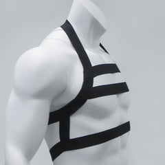 Men's Chest Harness Shoulder Strap Exotic Lingerie Clubwear