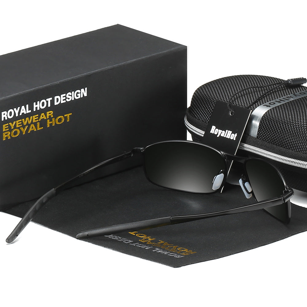 RoyalHot Metal Polarized Sunglasses For Driving