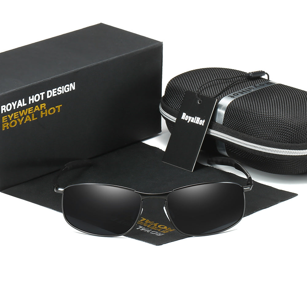 RoyalHot Metal Polarized Sunglasses For Driving