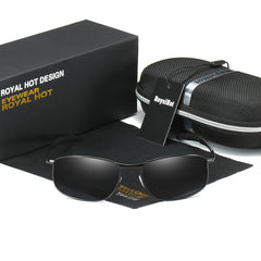 RoyalHot Metal Polarized Sunglasses For Driving
