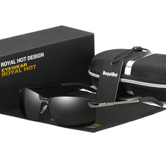 RoyalHot Metal Polarized Sunglasses for Outdoor Driving