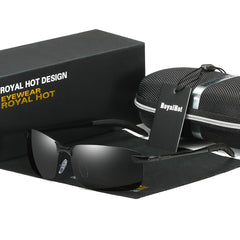 RoyalHot Metal Polarized Sunglasses for Outdoor Driving