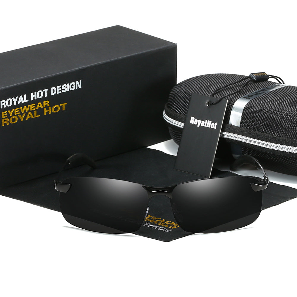 RoyalHot Metal Polarized Sunglasses for Outdoor Driving